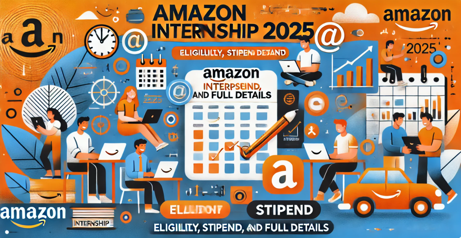 Amazon Internship 2025 Work From Home, Stipend, Etc. Internship Schemes