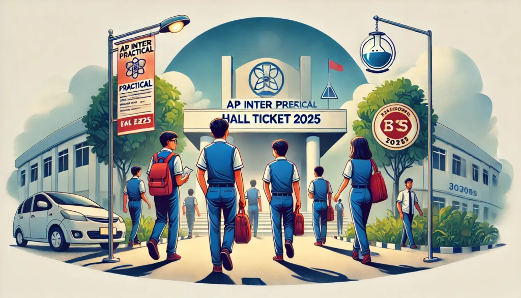 AP Inter Practical Hall Ticket 2025