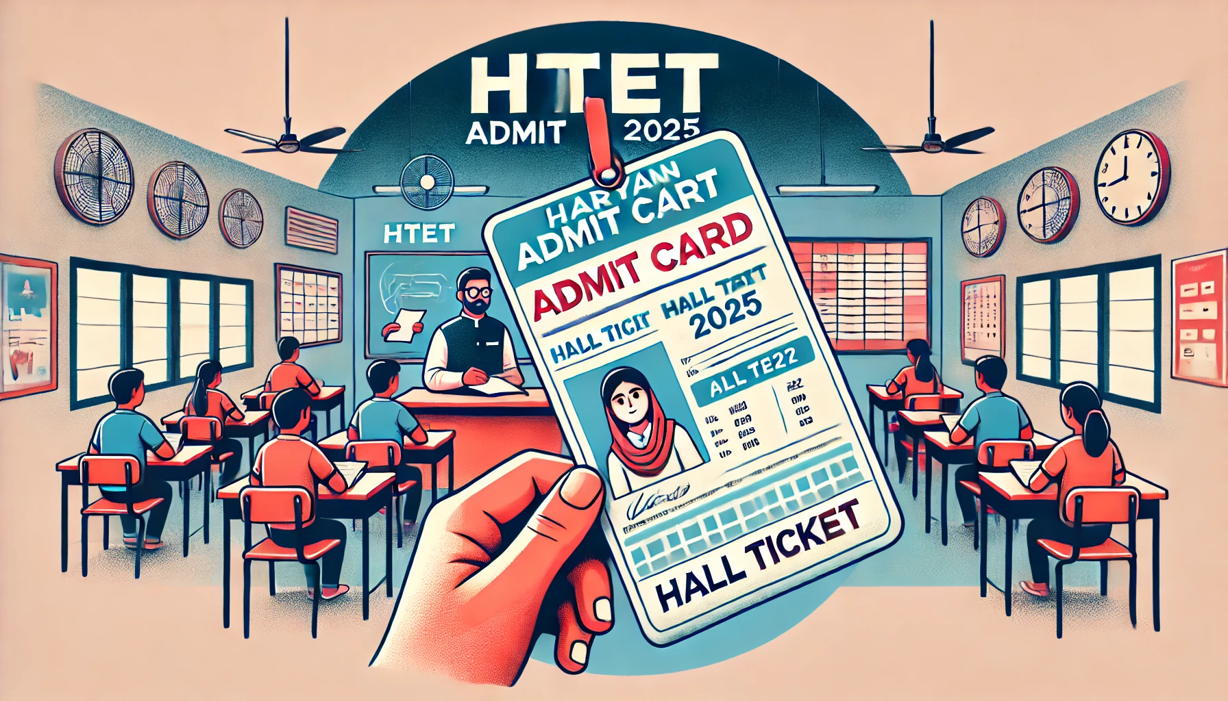 HTET Admit Card 2025