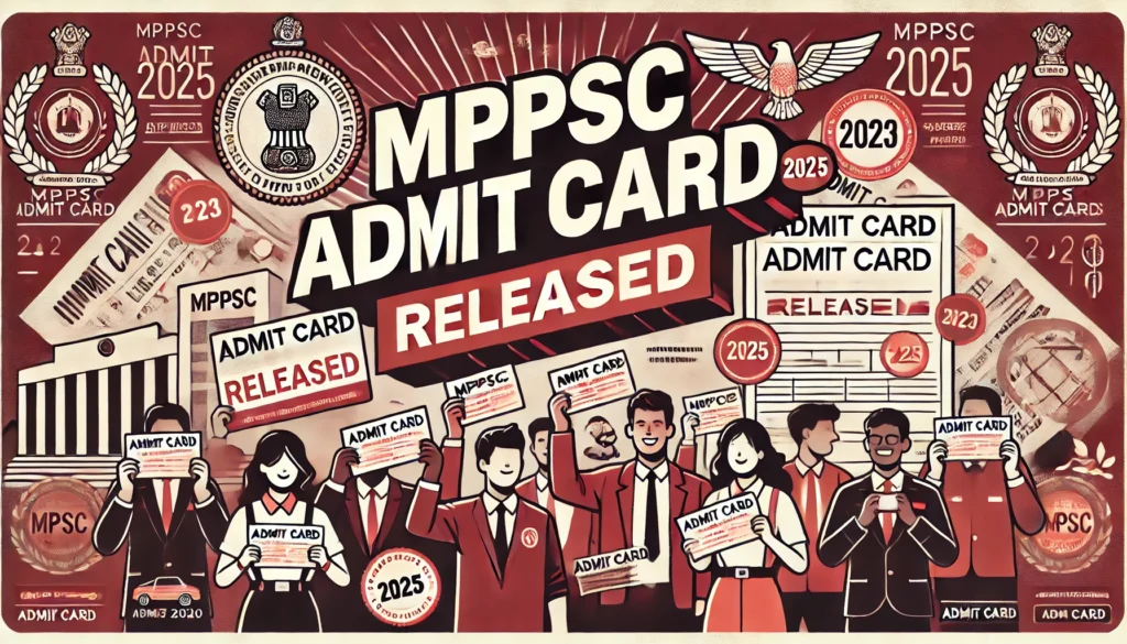 MPPSC Admit Card 2025