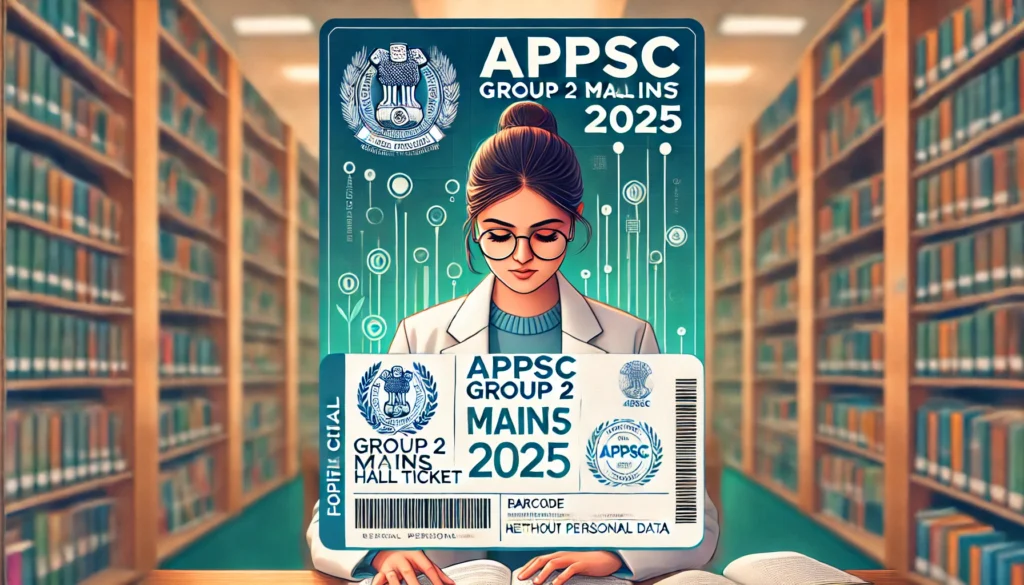 APPSC Group 2 Mains Hall Ticket 2025