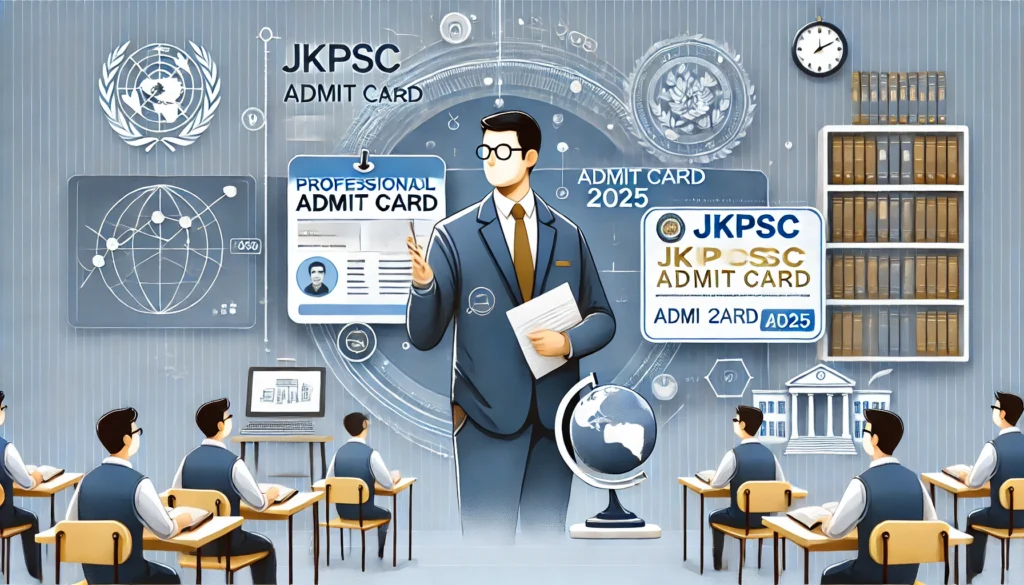 JKPSC School Lecturer Admit Card 2025