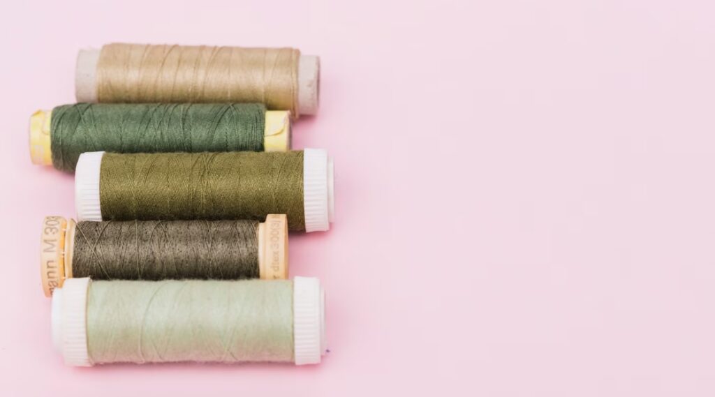 polyester corespun thread